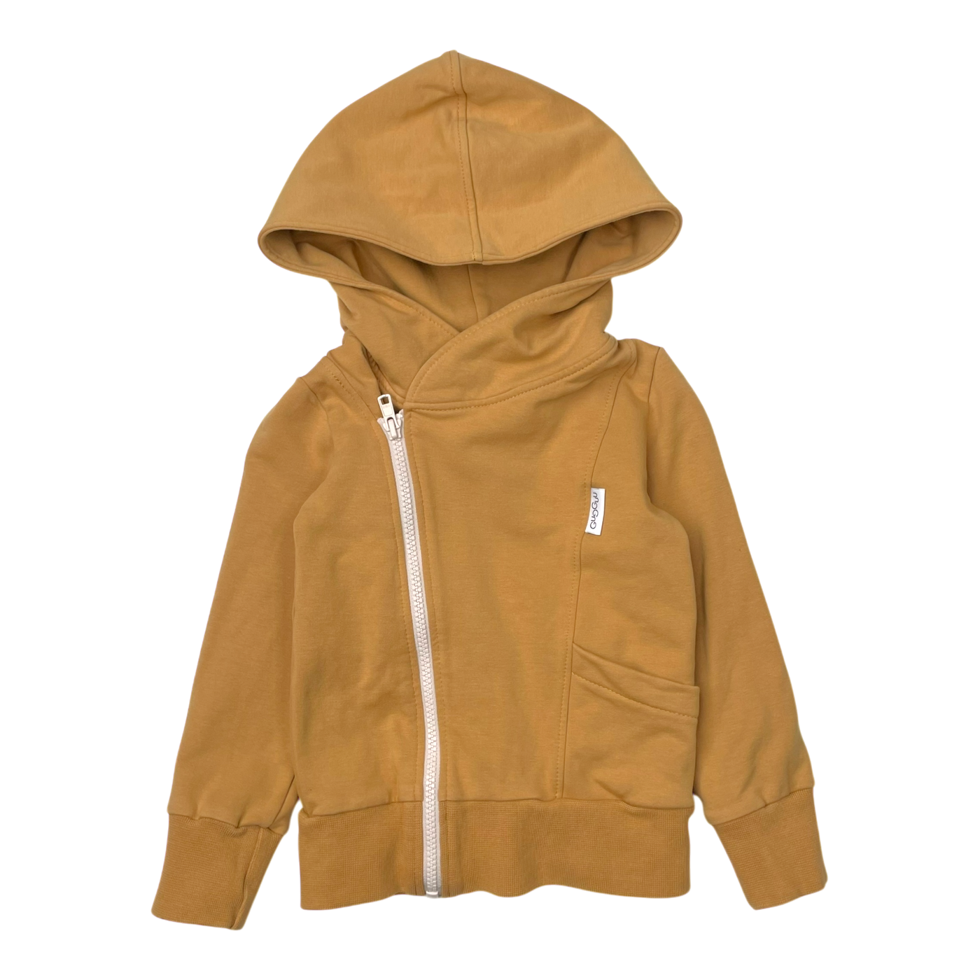 Gugguu zipper hoodie, gold | 92cm