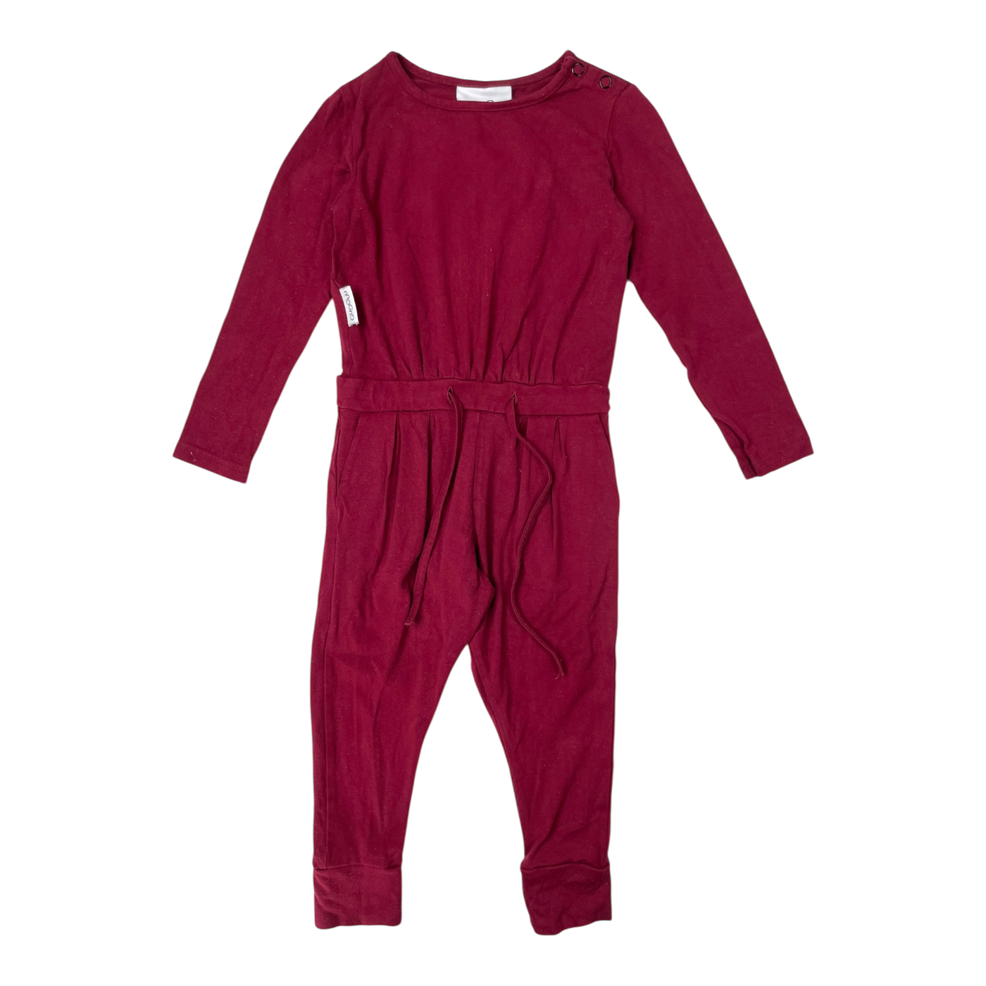 Gugguu tricot jumpsuit, red | 86cm