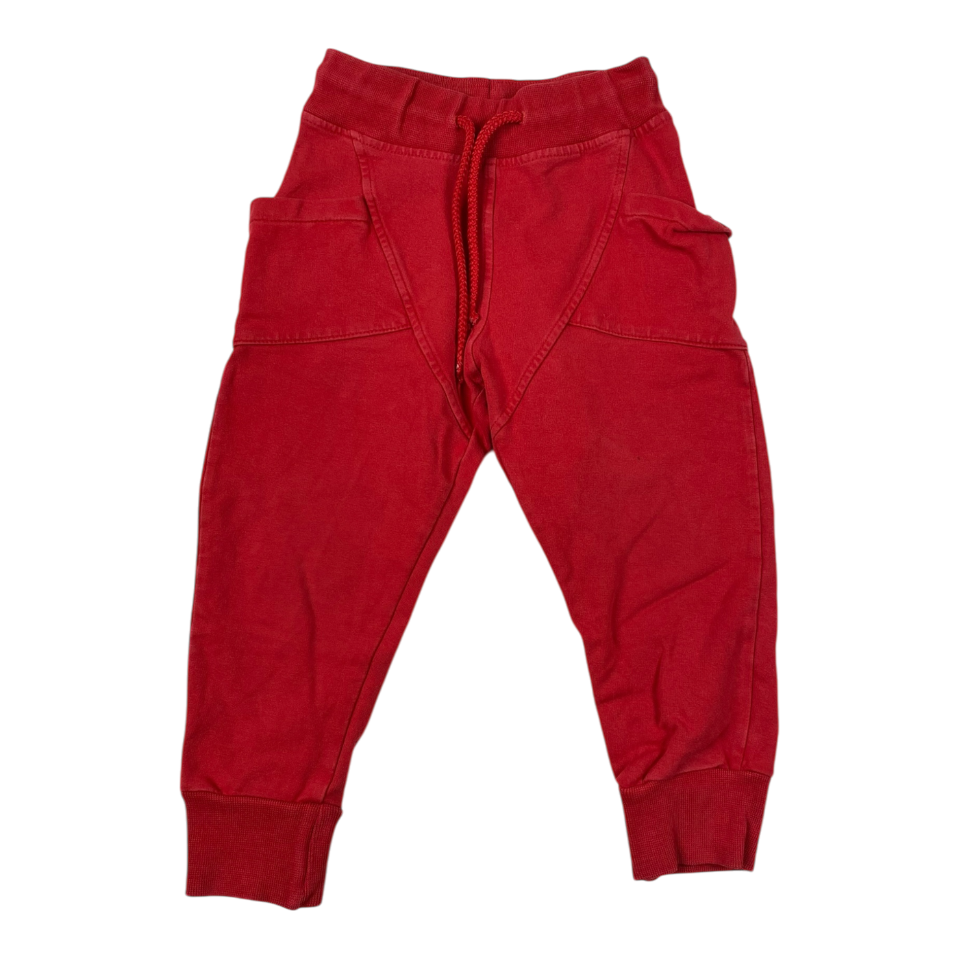 Gugguu sweatpants, red | 98cm