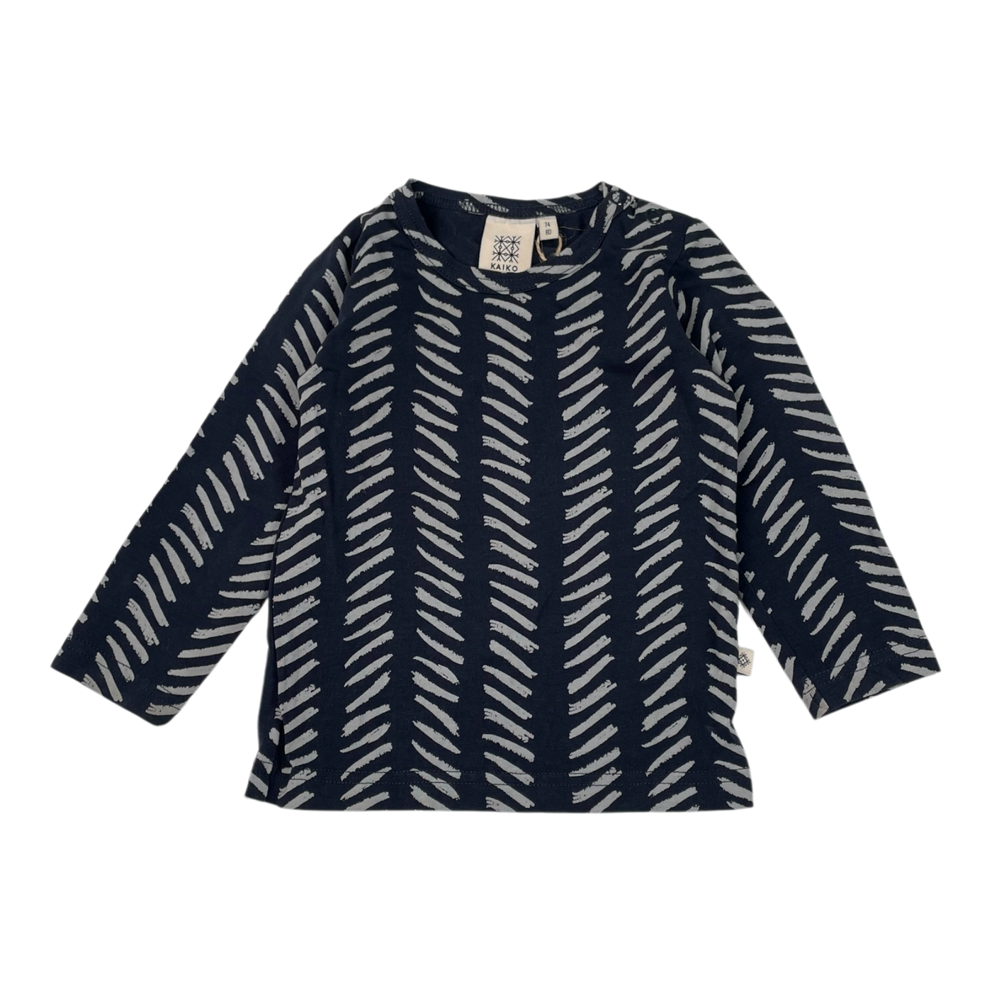 Kaiko shirt, stripes | 74/80cm