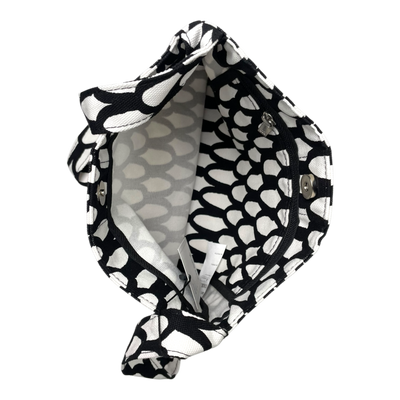 Marimekko shoulder bag, black and white | onesize