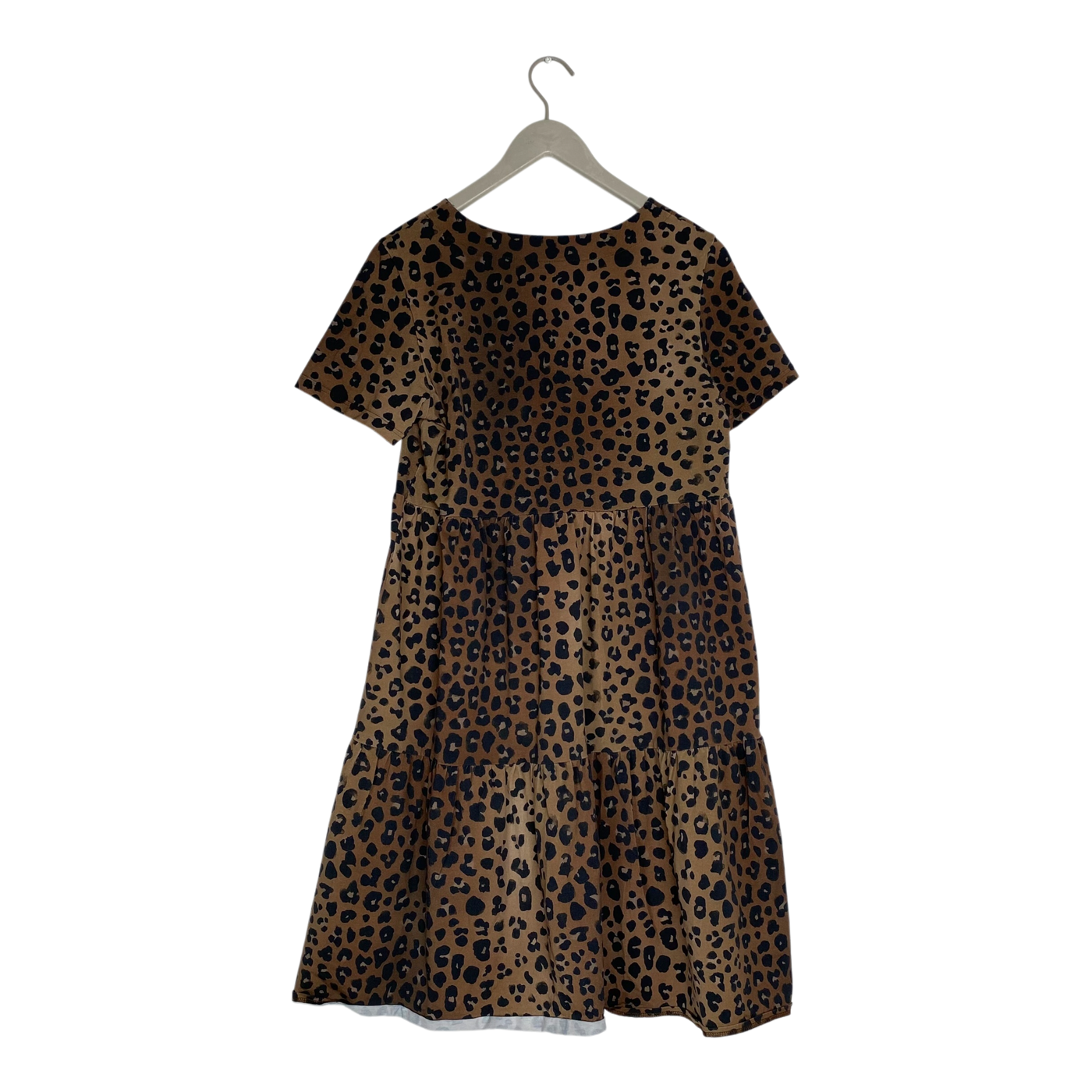 Nakoa layered dress, leopard | woman S