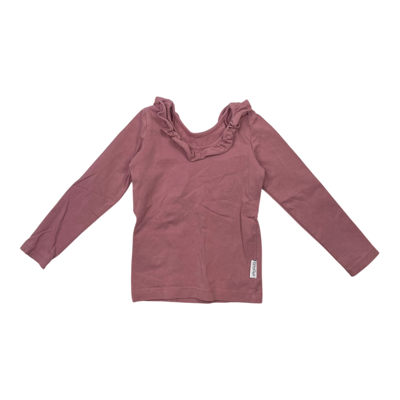 Gugguu frill shirt, pink | 86cm