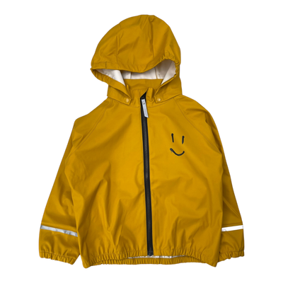 Molo zet rain jacket, mustard | 110/116cm