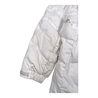 Reima down winter jacket, white | 128cm