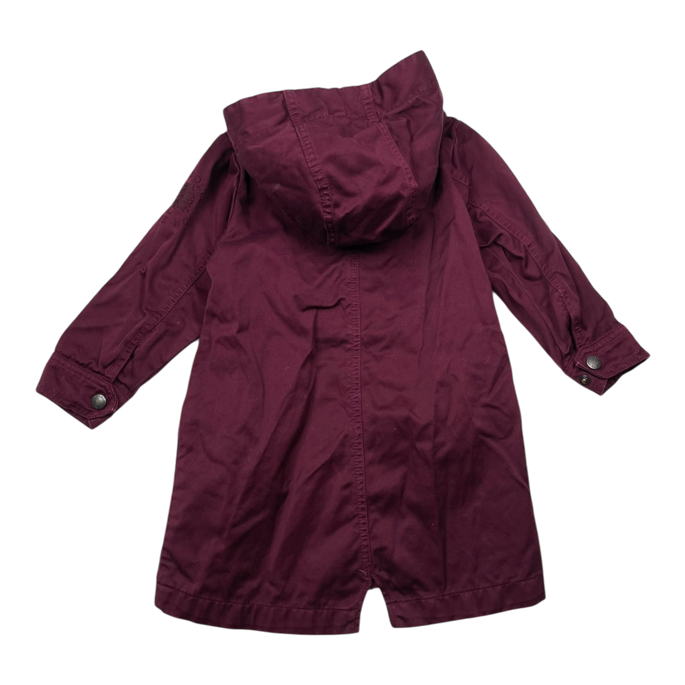 R-Collection long parka, wine | 90cm