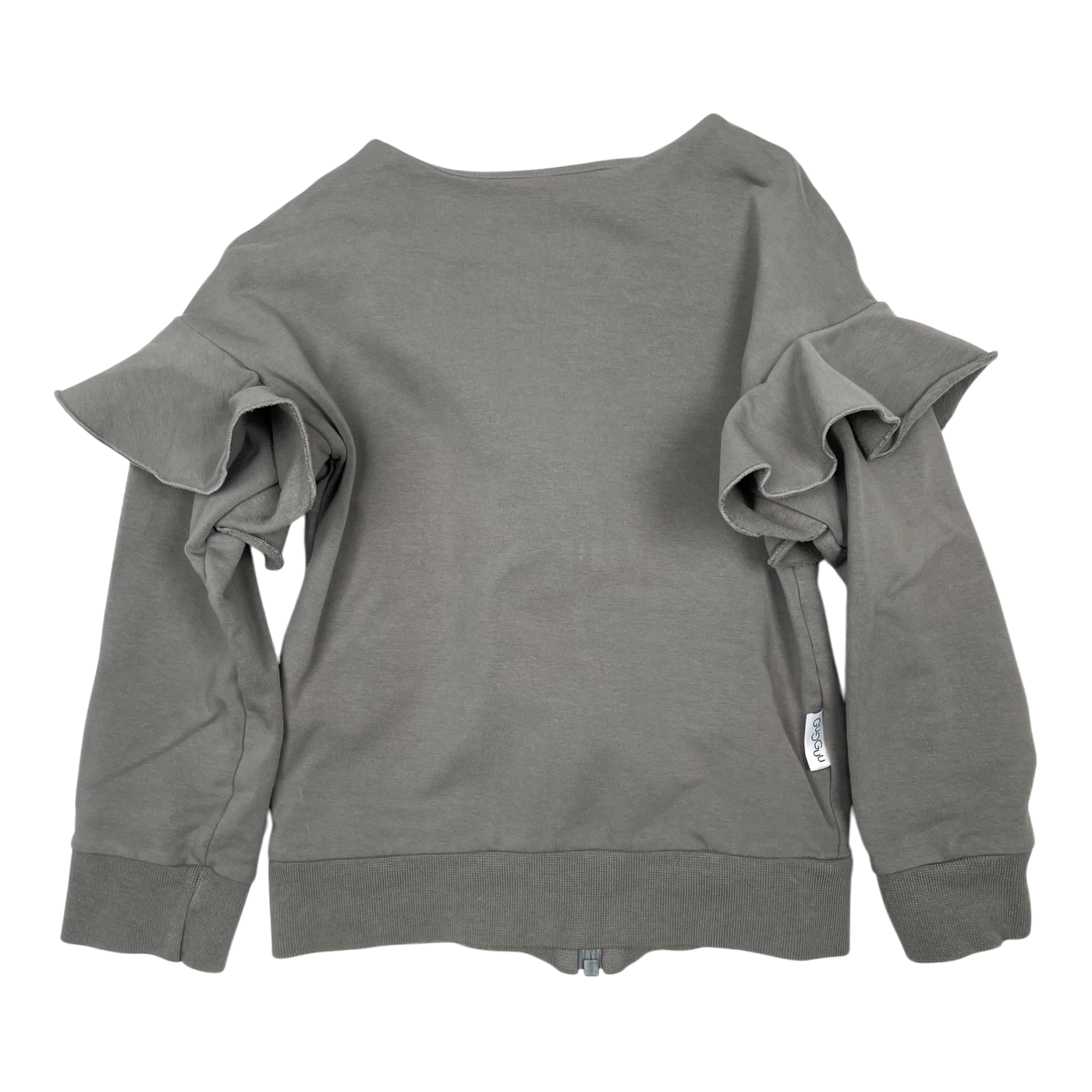 Gugguu zipper sweat jacket, grey | 110cm