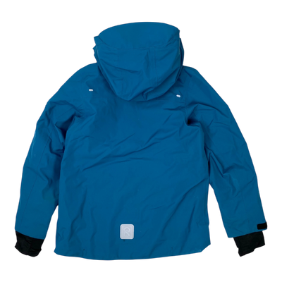 Reima pokka winter jacket, teal blue | 116cm