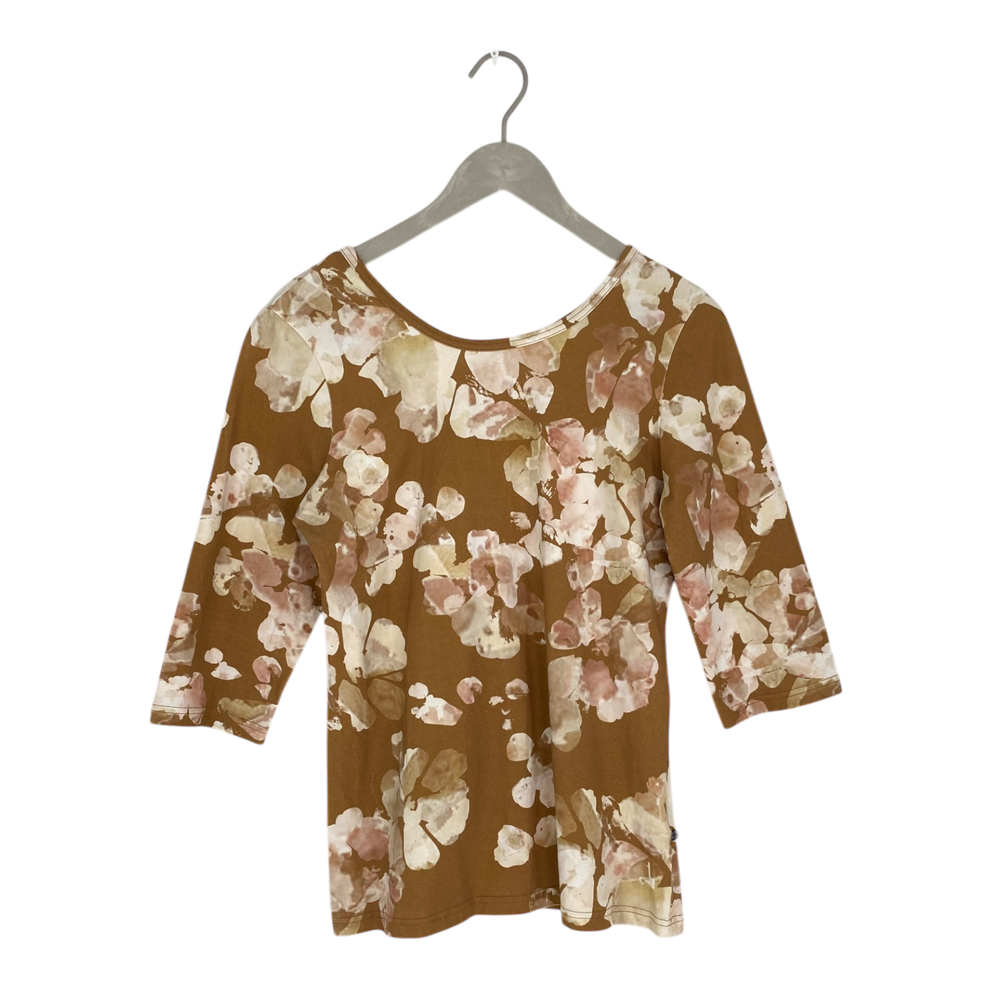 Kaiko cross shirt, marble meadow | woman M