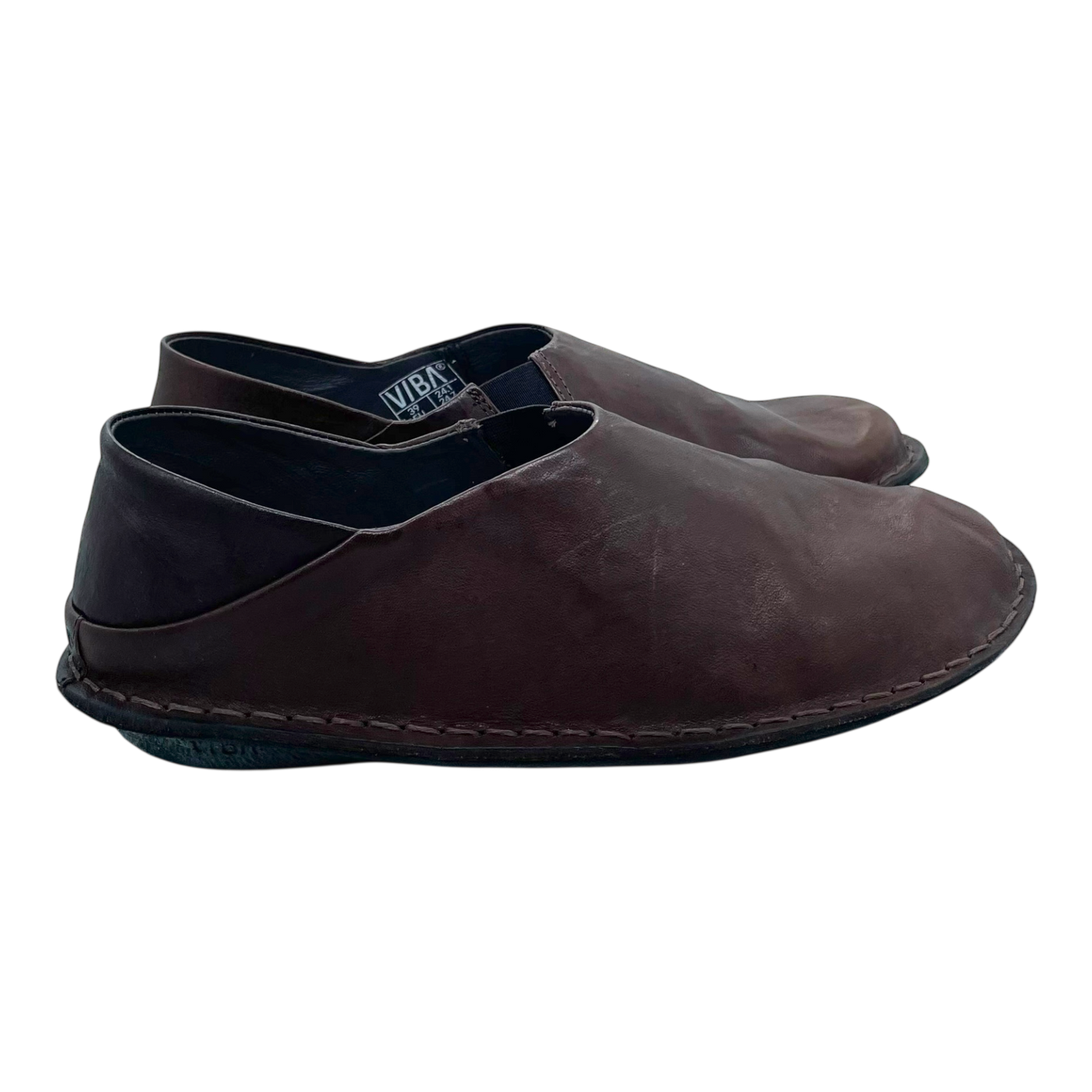 VIBAe Zuma leather shoes, cocoa brown | 38