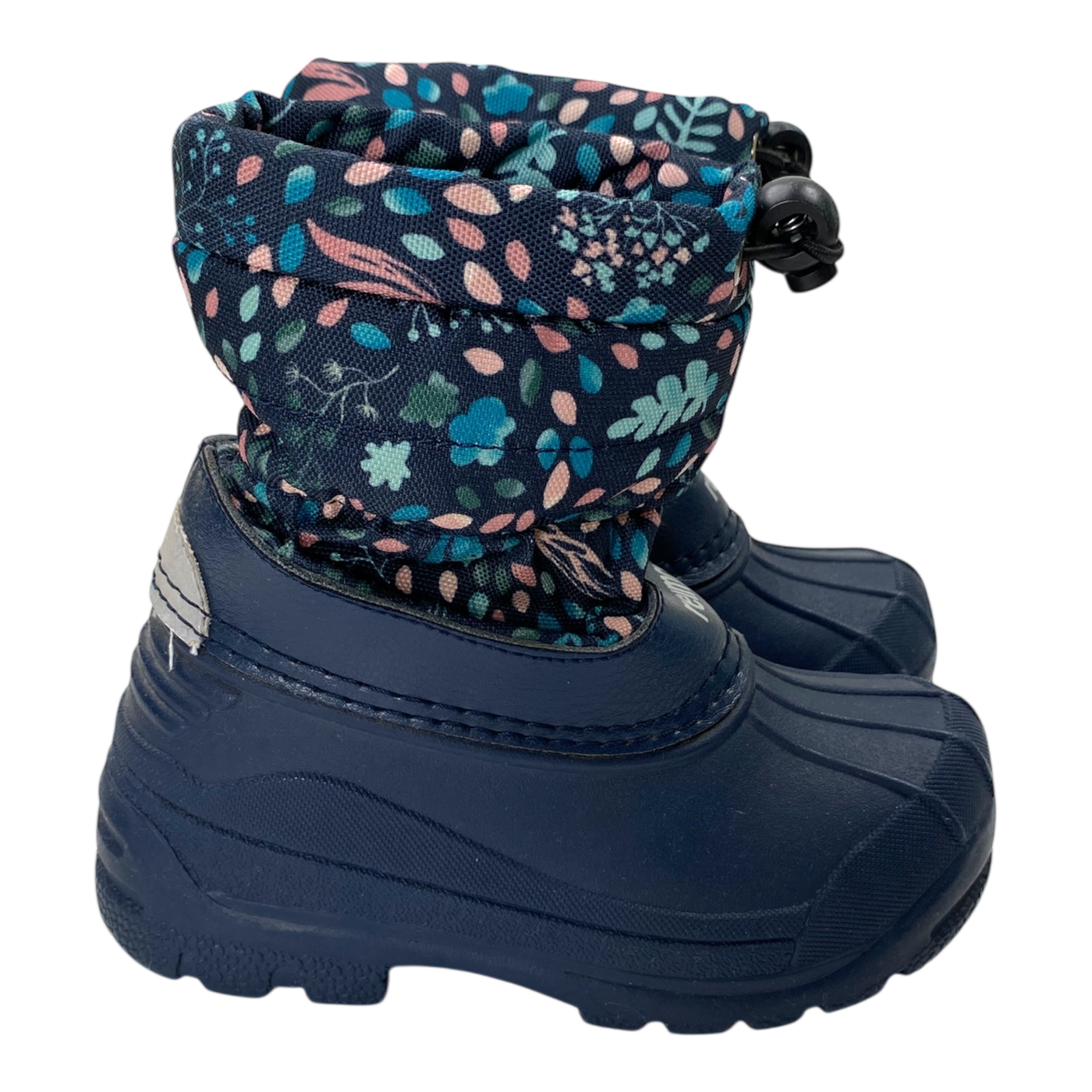 Reima loskari winter duck boots, flowers | 27