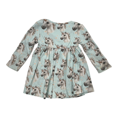 Metsola dress, unicorn | 74/80cm