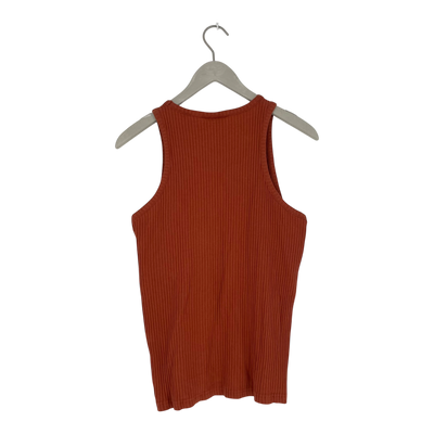 Riva Clothing rib tank, rust | woman 2XL