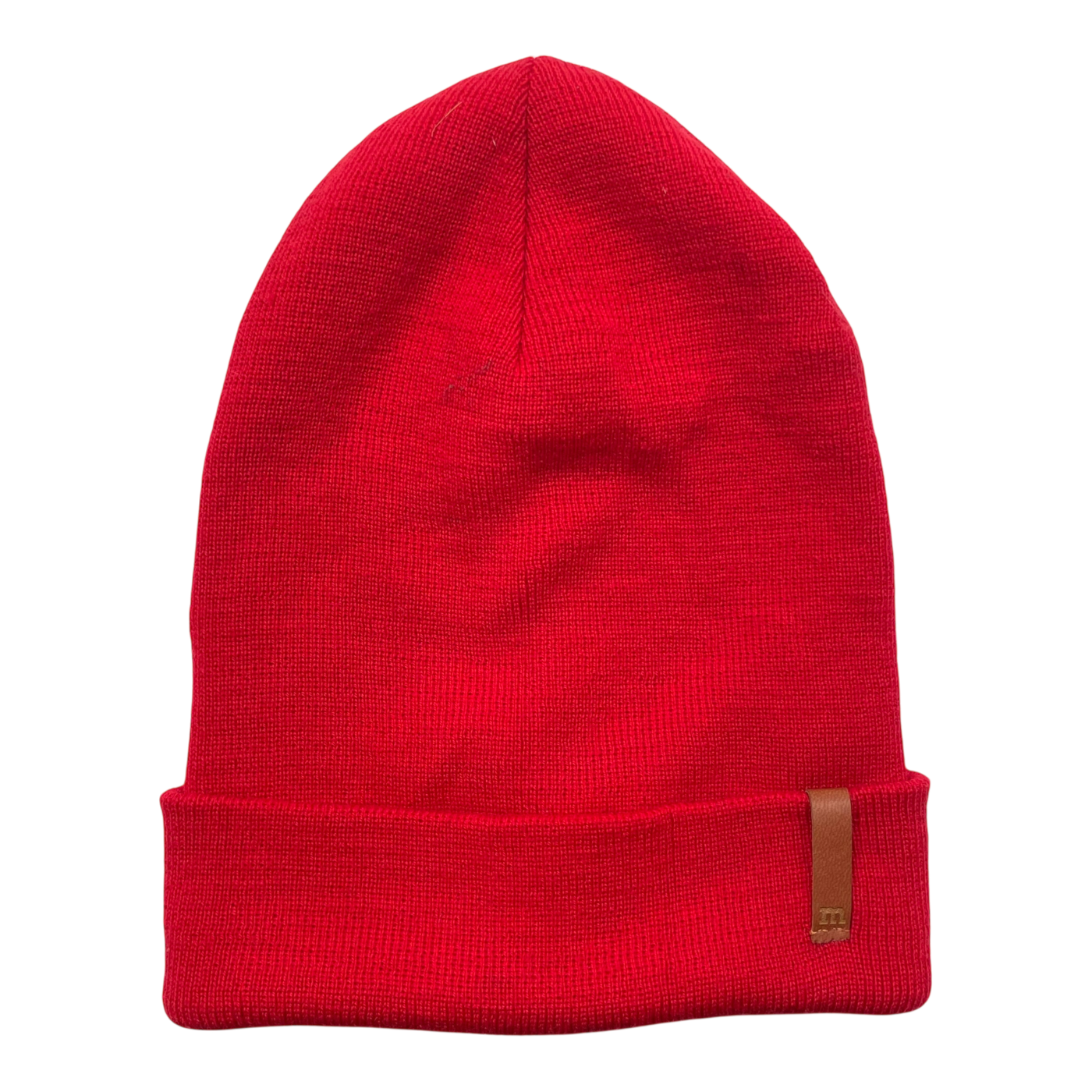 Metsola merino wool beanie, red | 3-4y