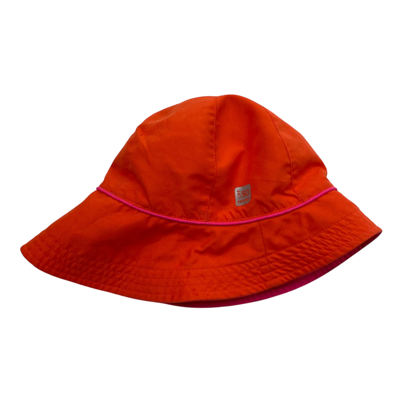 Reima sun hat, deep pink / orange | 1-2y