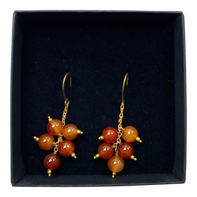 Kaiko anamika earrings, bronze