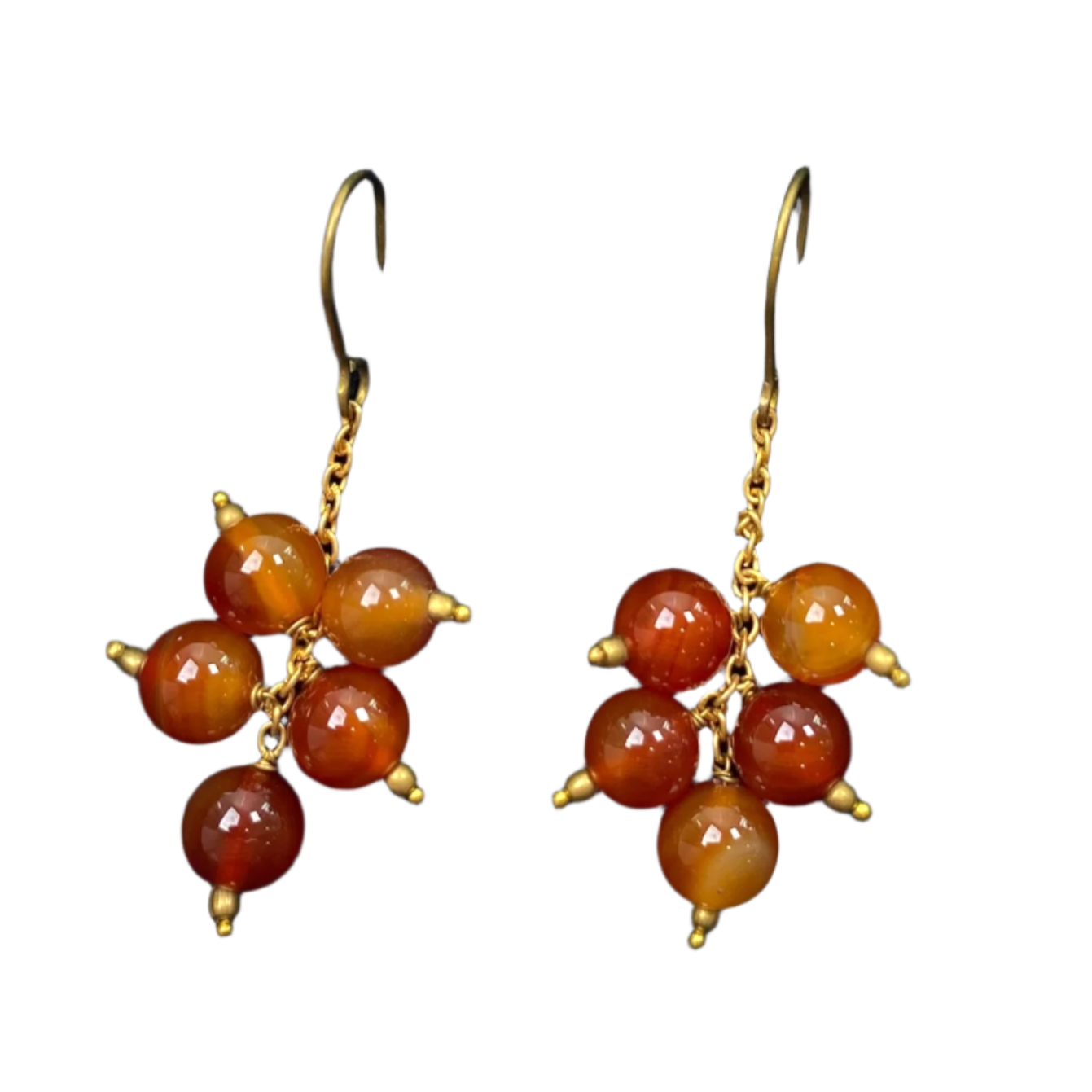 Kaiko anamika earrings, bronze
