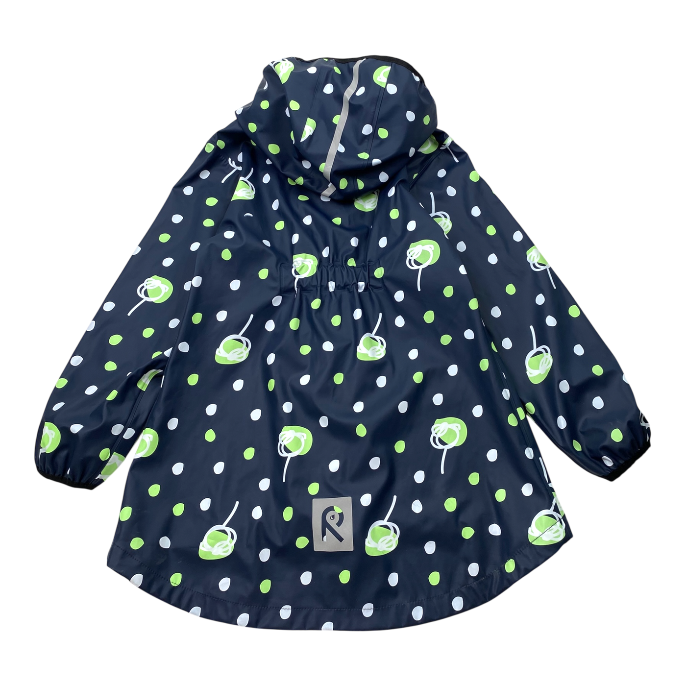 Reima kaste rain coat, navy blue | 128cm