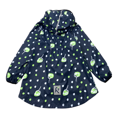 Reima kaste rain coat, navy blue | 128cm