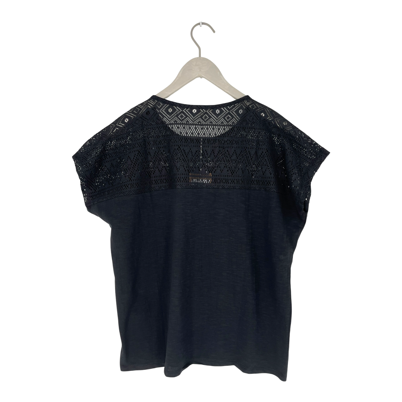 Tranquillo lace t-shirt, black | woman L