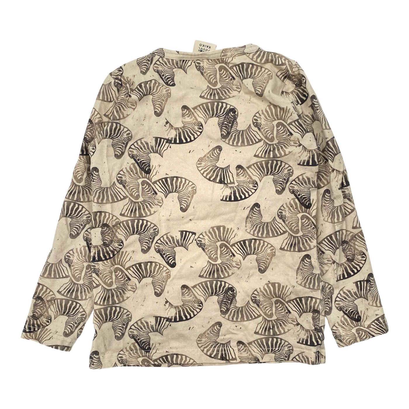 Kaiko shirt, zebra herd | 110/116cm