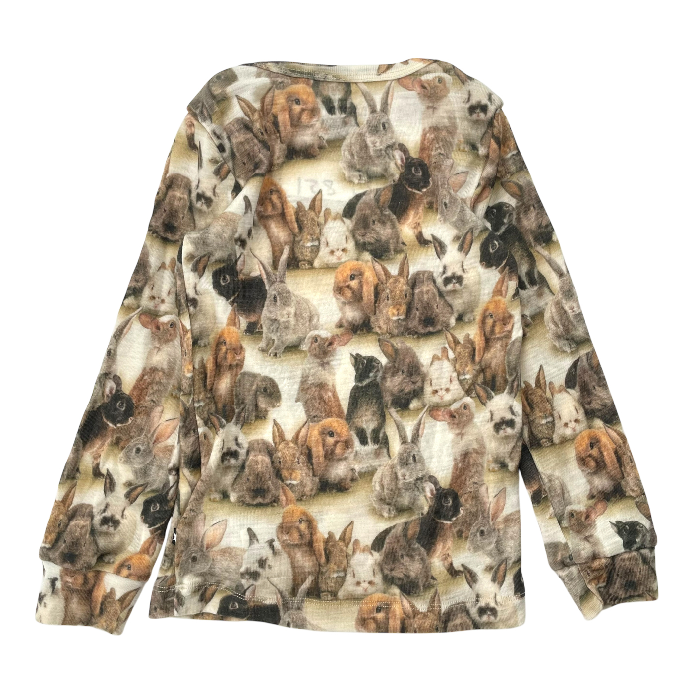 Molo merino shirt, bunny | 98cm