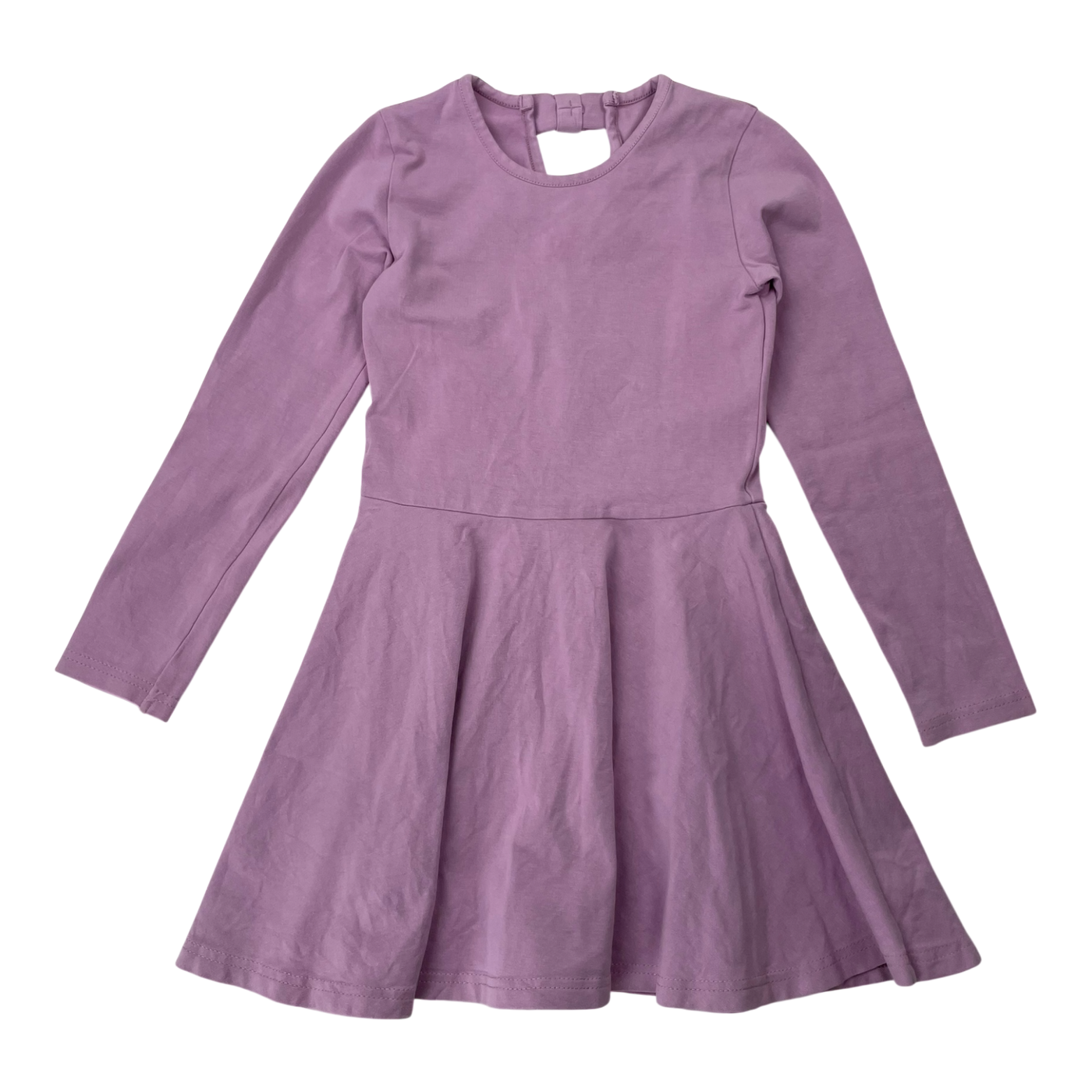 Gugguu bow dress, lavender | 104cm