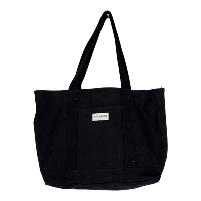 Holzrichter shopper tote bag, black
