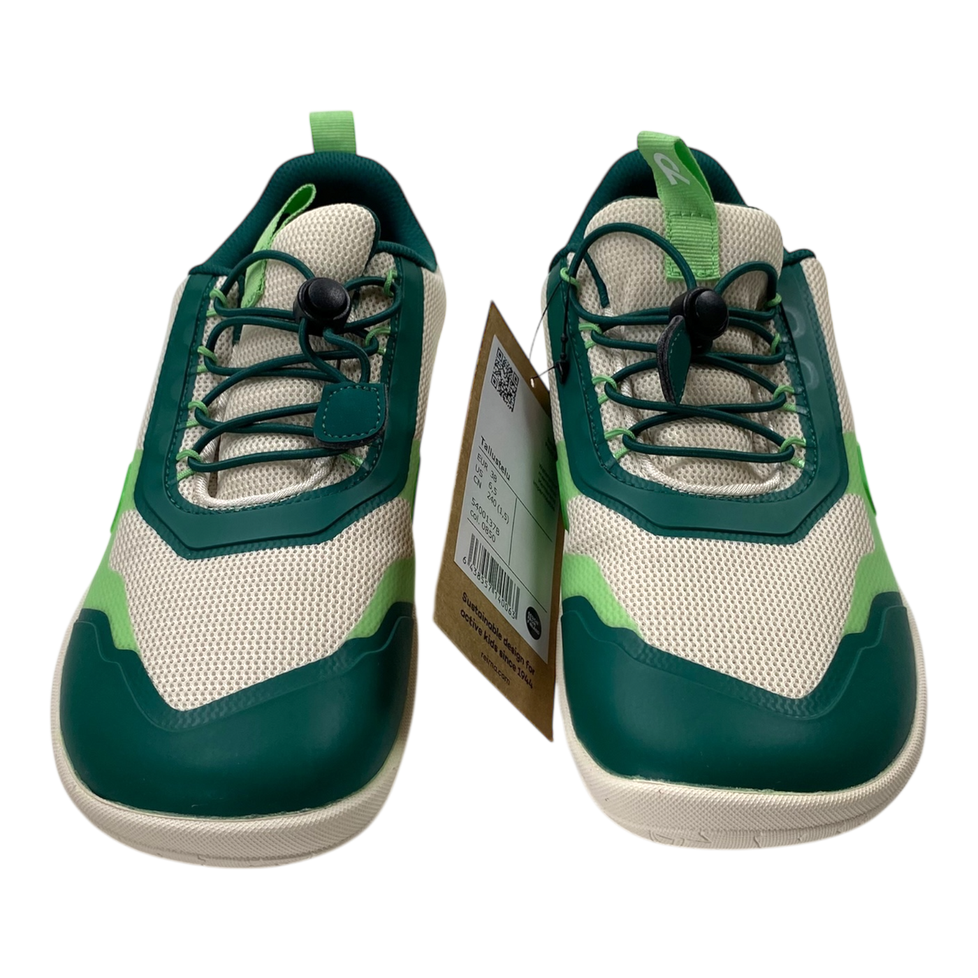 Reima tallustelu barefoot sneakers, green | 38