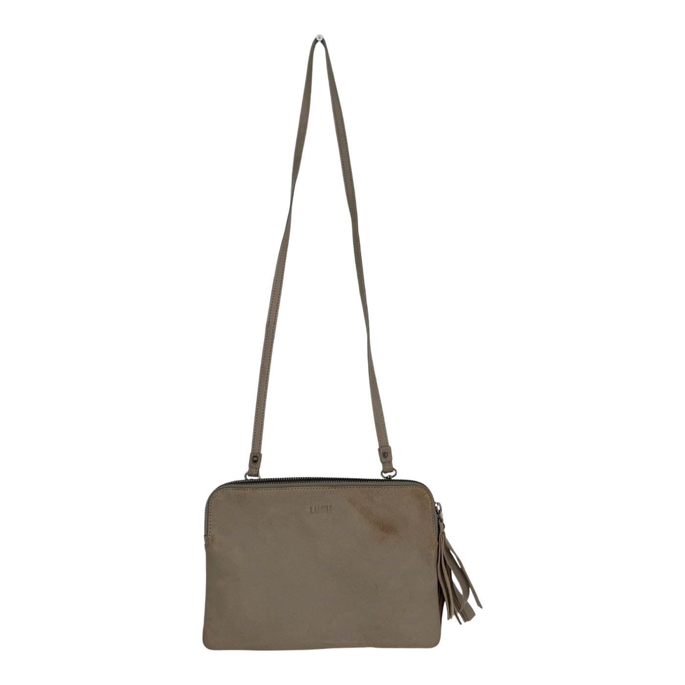 LUMI crossbody bag, nude grey