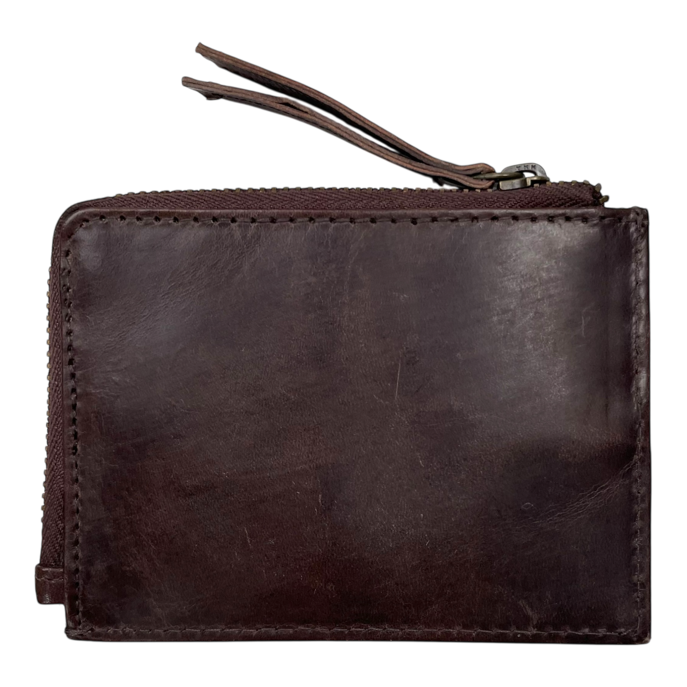 Holzrichter leather wallet, cocoa brown