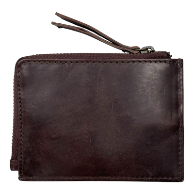 Holzrichter leather wallet, cocoa brown