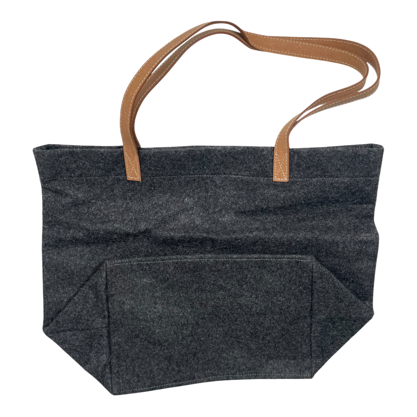 Globe Hope felt shoulder bag, grey
