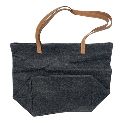 Globe Hope felt shoulder bag, grey