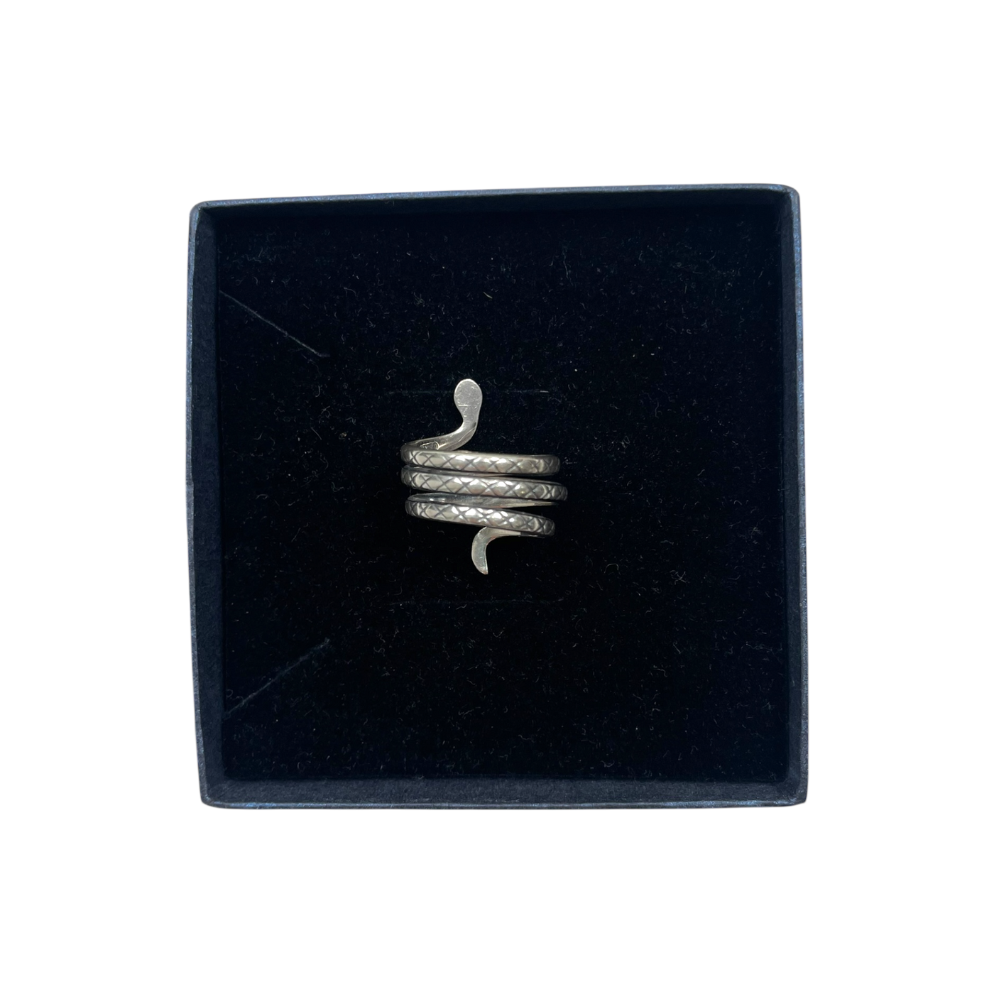 Kalevala Koru snake ring, silver