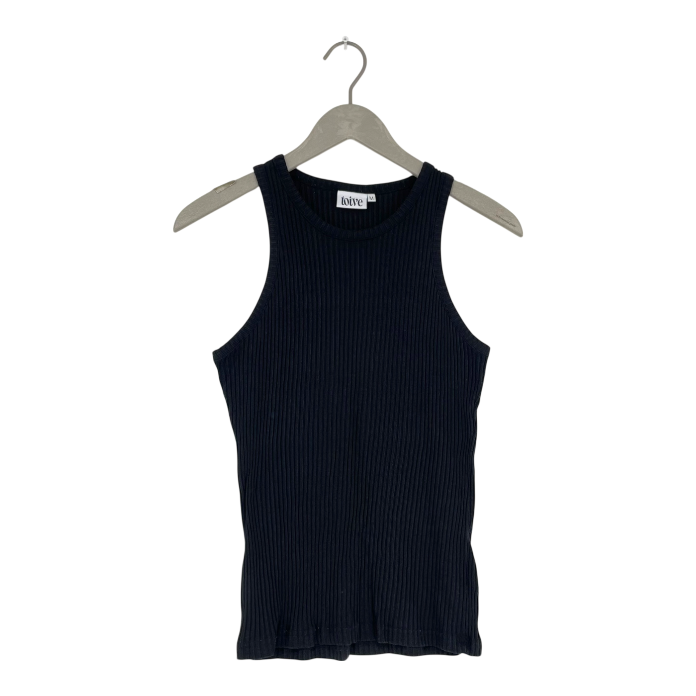 Toive rib top, black | woman M