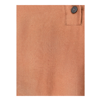 Esmé Studios pique shirt, brown | unisex S