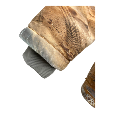 Molo castor fur jacket, orange | 122cm