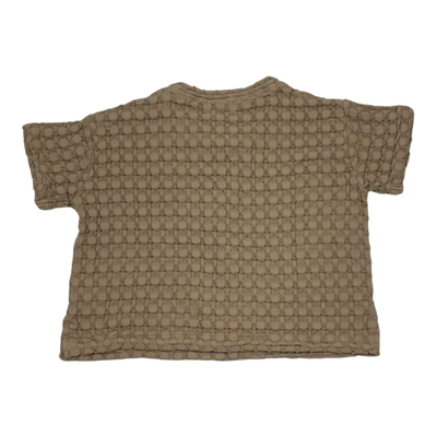 Simple folk the bay top, sand | 3-4y