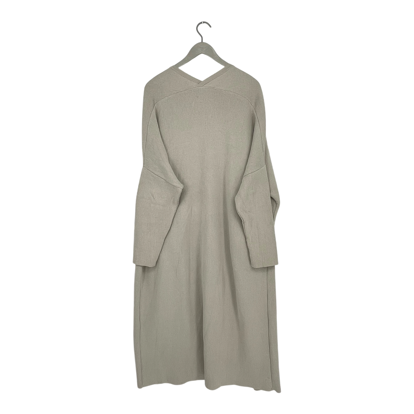 Papu long split cardigan, almond | woman M/L