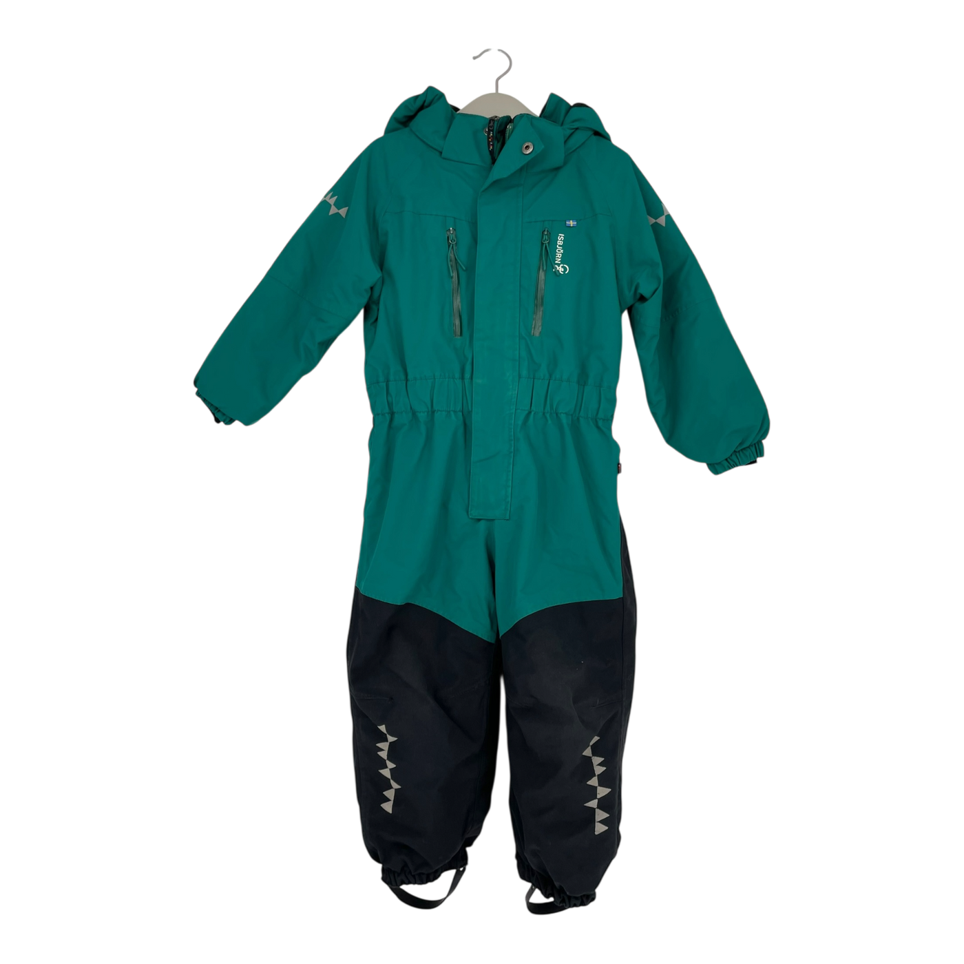 Isbjörn winter overall, green | 98cm