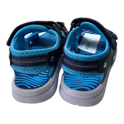 Reima bungee sandals, blue | 25
