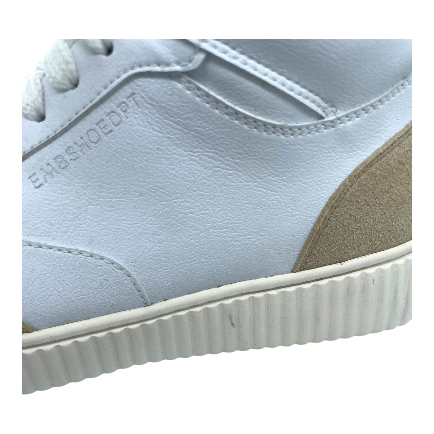 Embassy of Bricks and Logs worthing sneakers, white/sand | 39