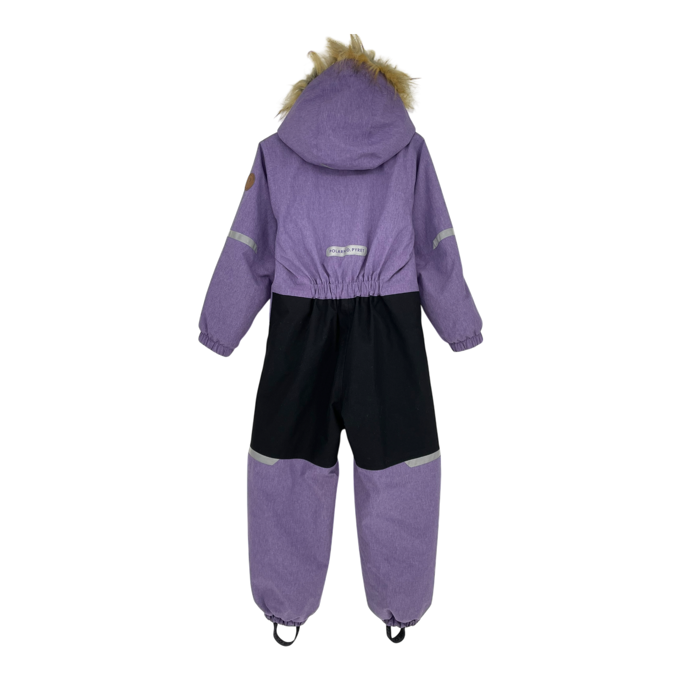Polarn O. Pyret winter overall, lavender/black | 116cm