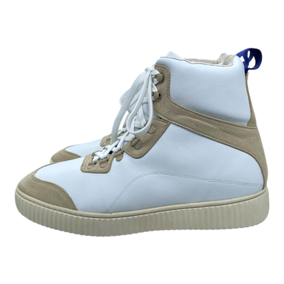 Embassy of Bricks and Logs leicester hiker solid boot, white/sand | 43