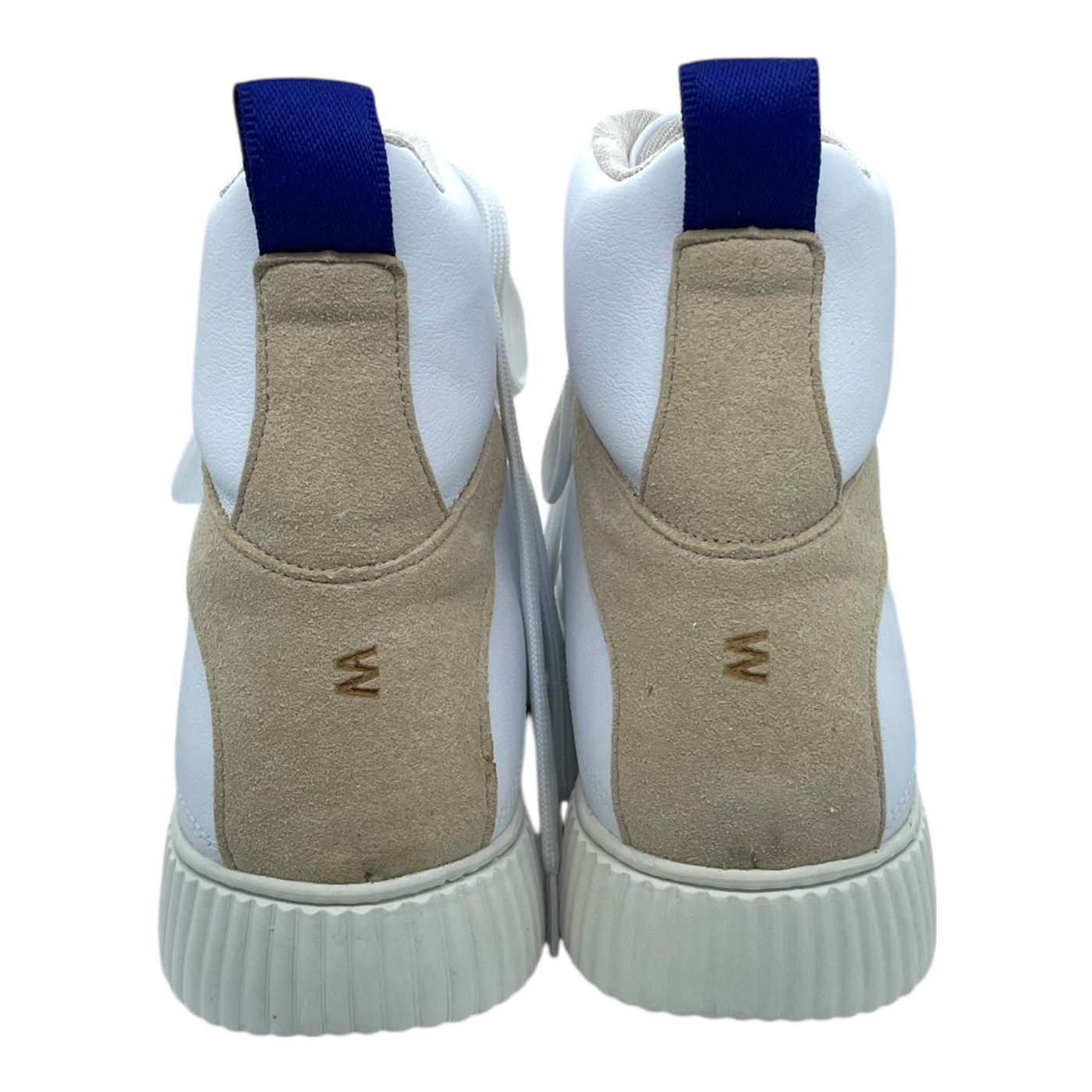 Embassy of Bricks and Logs leicester hiker solid boot, white/sand | 39