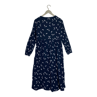 Kaiko muslin button dress, leaf | woman XS