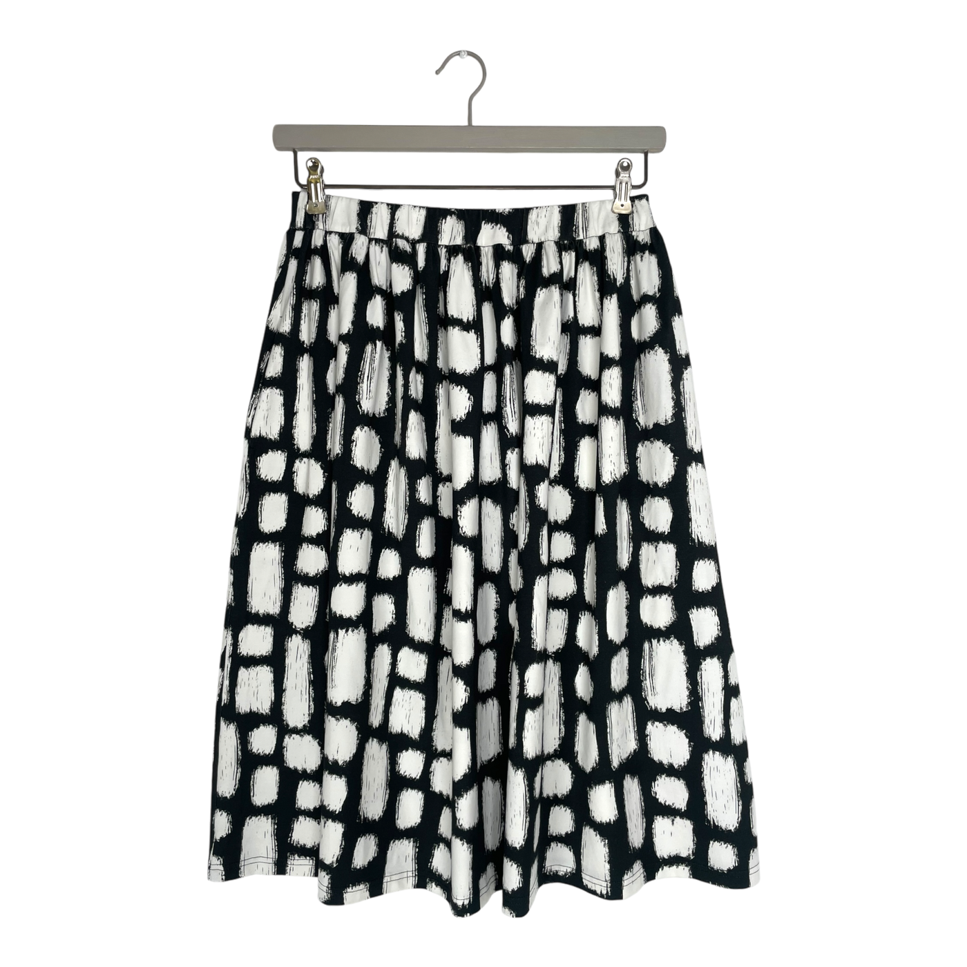 Versonpuoti tricot skirt, black and white | woman S