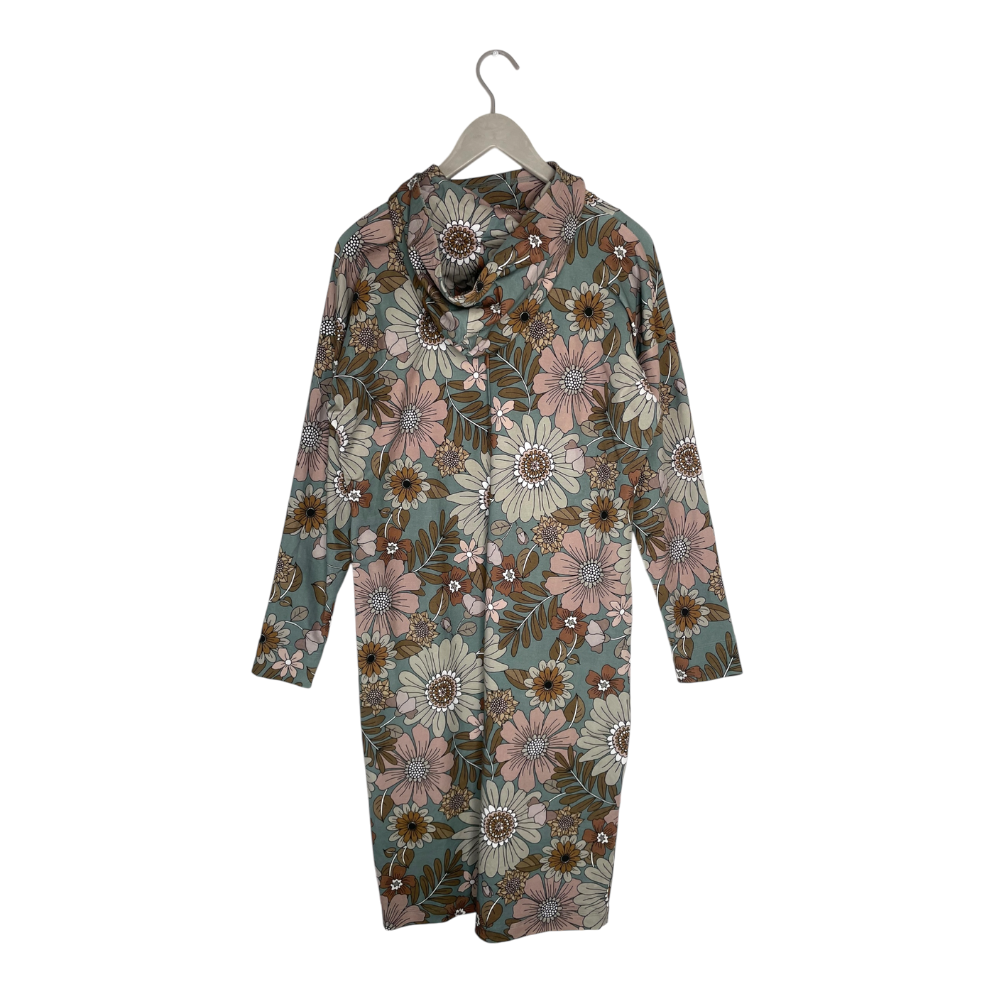 Ommellinen hoodie dress, flower | woman XL