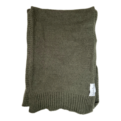 Bypias bohemiana knit scarf, green